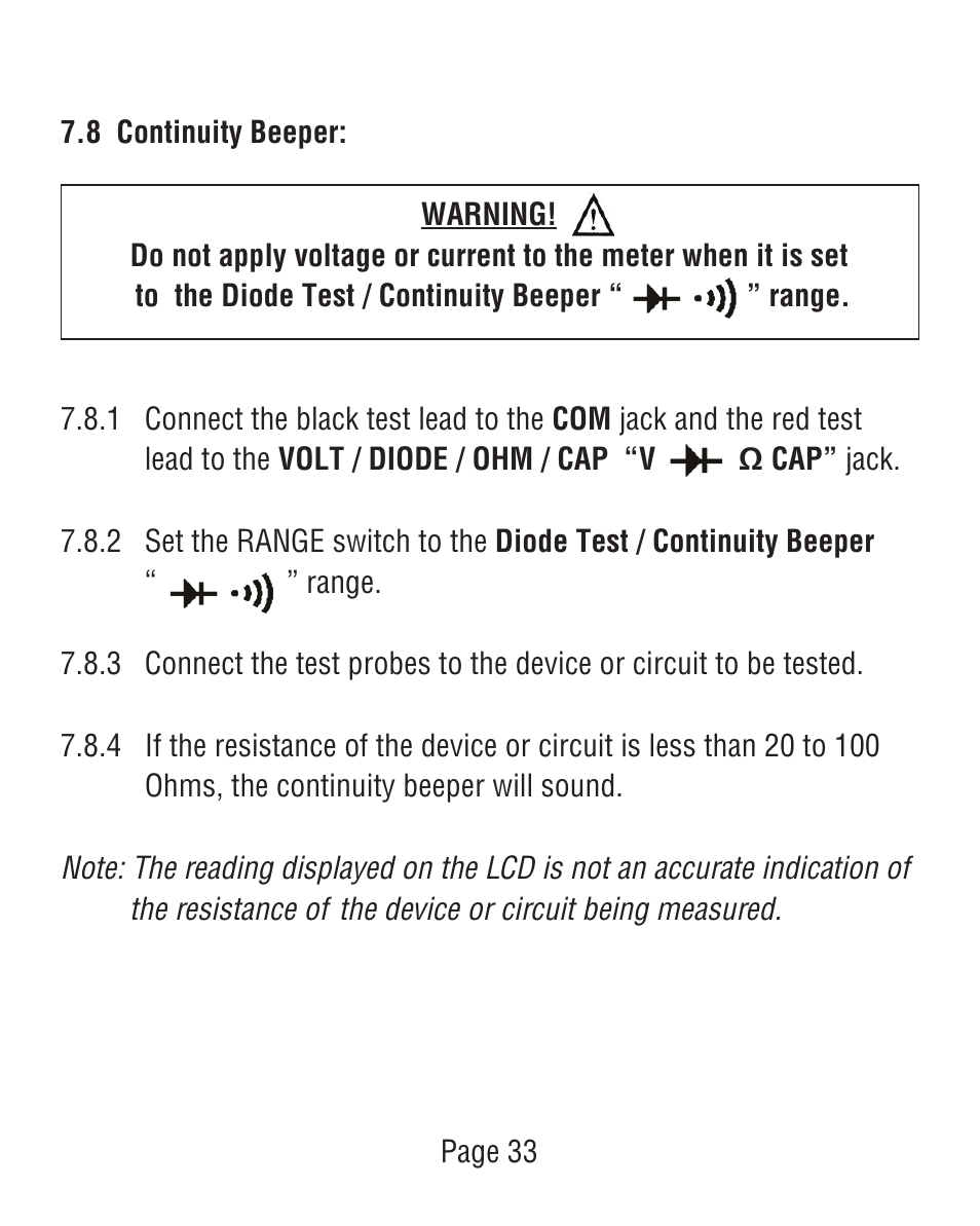 Triplett 9007 User Manual | Page 34 / 48