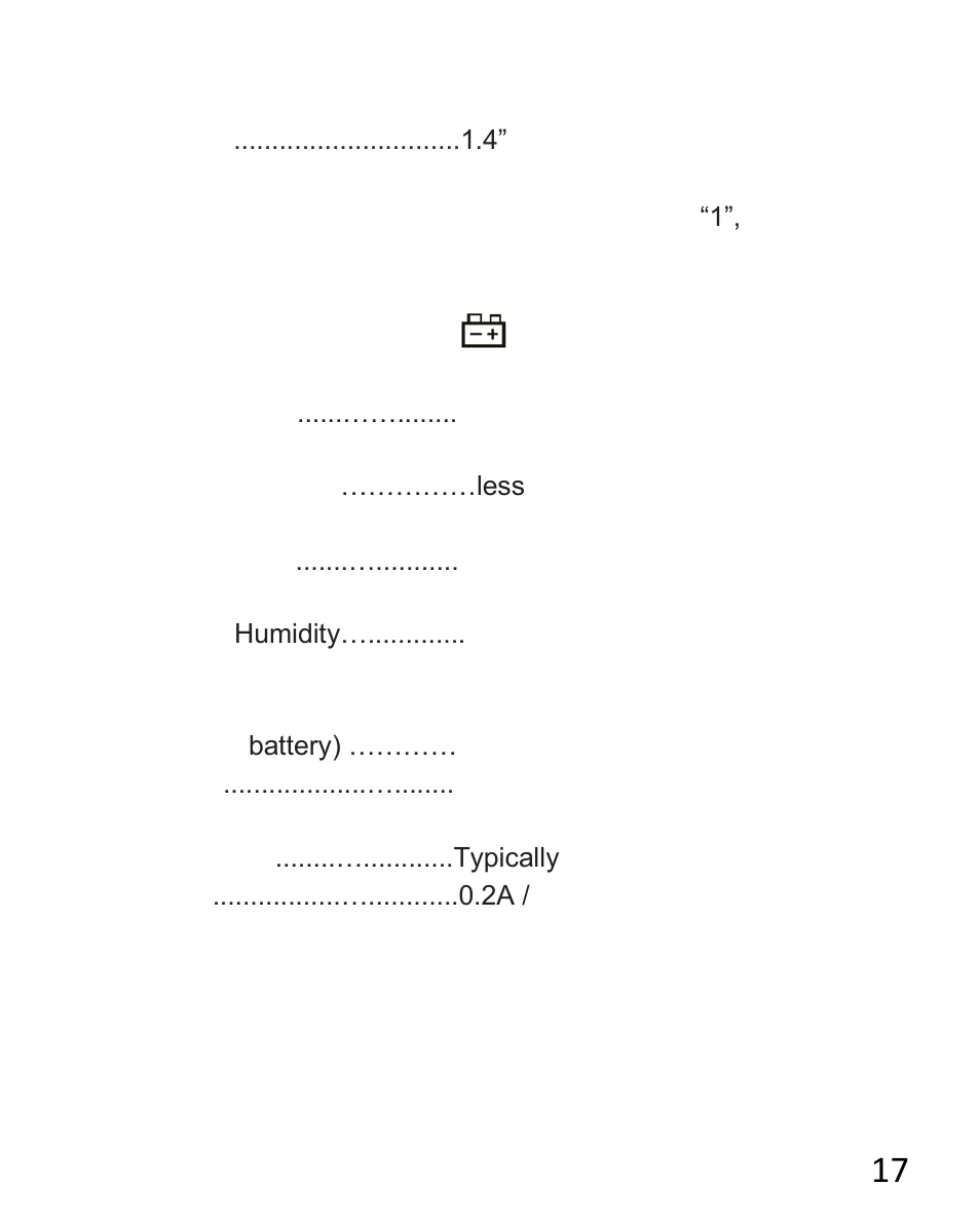 Specifications | Triplett 9007-A User Manual | Page 17 / 48