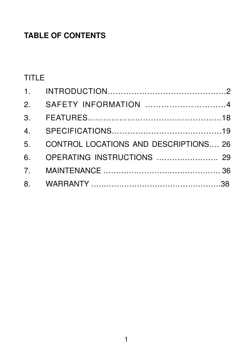 Triplett 9055 User Manual | Page 3 / 44