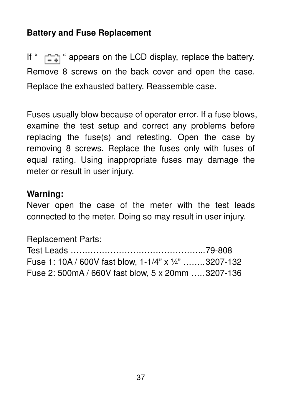 Triplett 9055 User Manual | Page 39 / 44