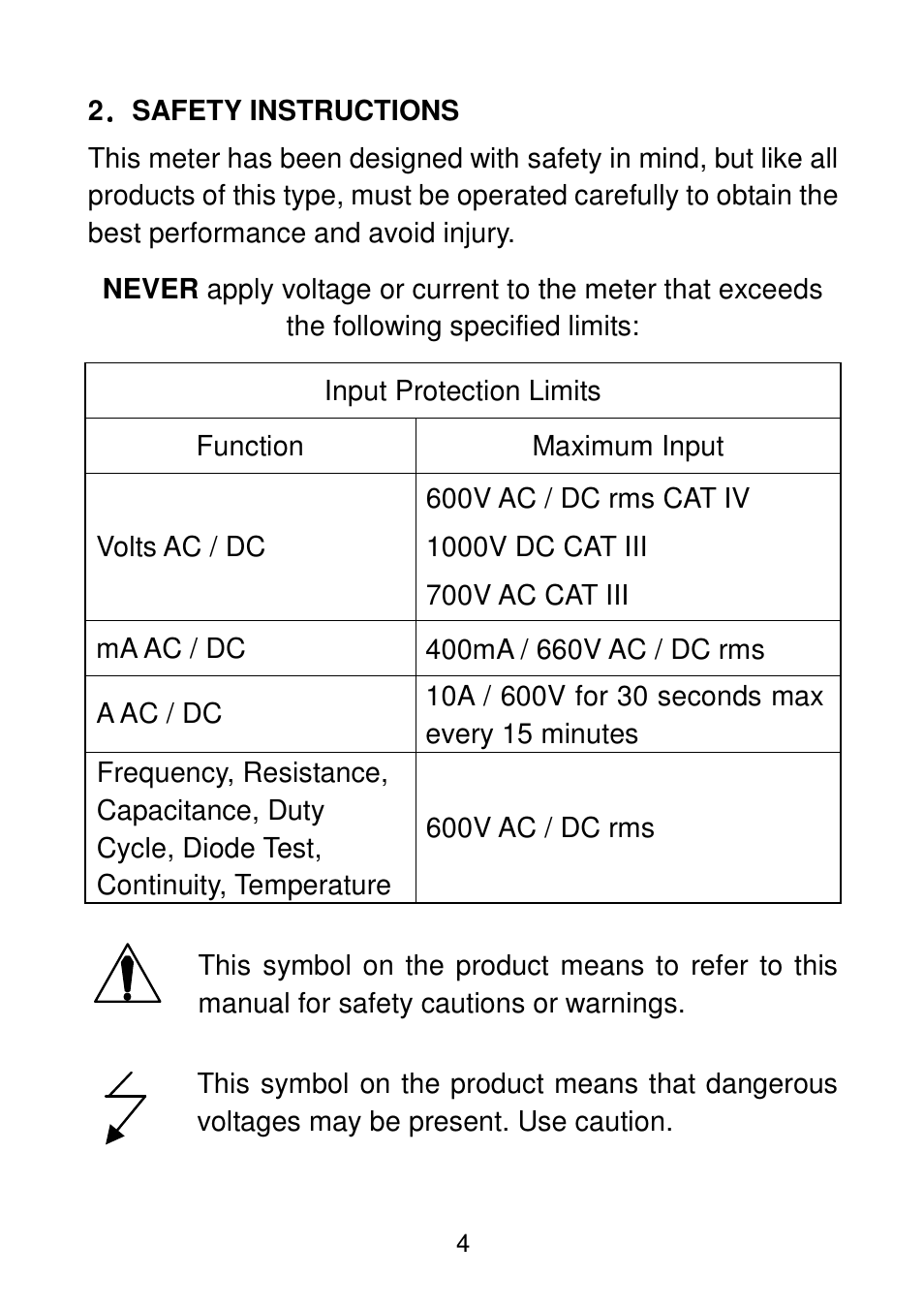 Triplett 9055 User Manual | Page 6 / 44