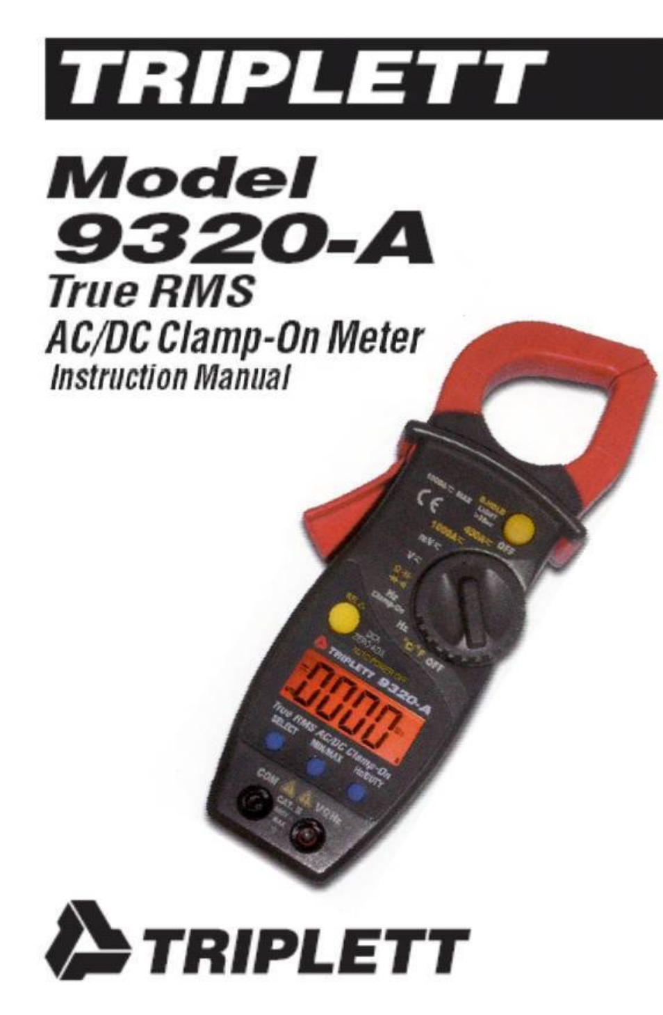 Triplett 9320-A User Manual | 37 pages