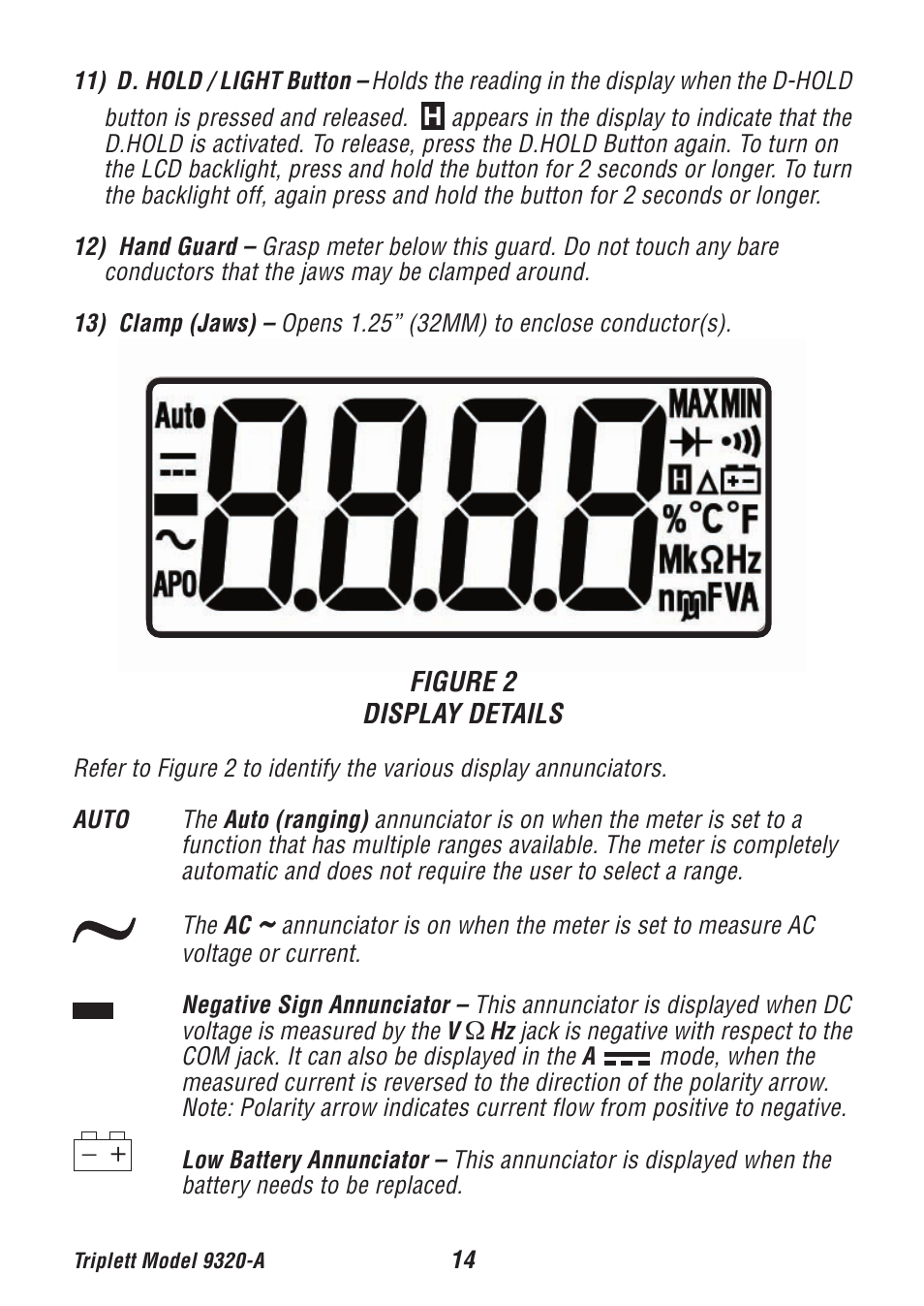 Triplett 9320-A User Manual | Page 15 / 37