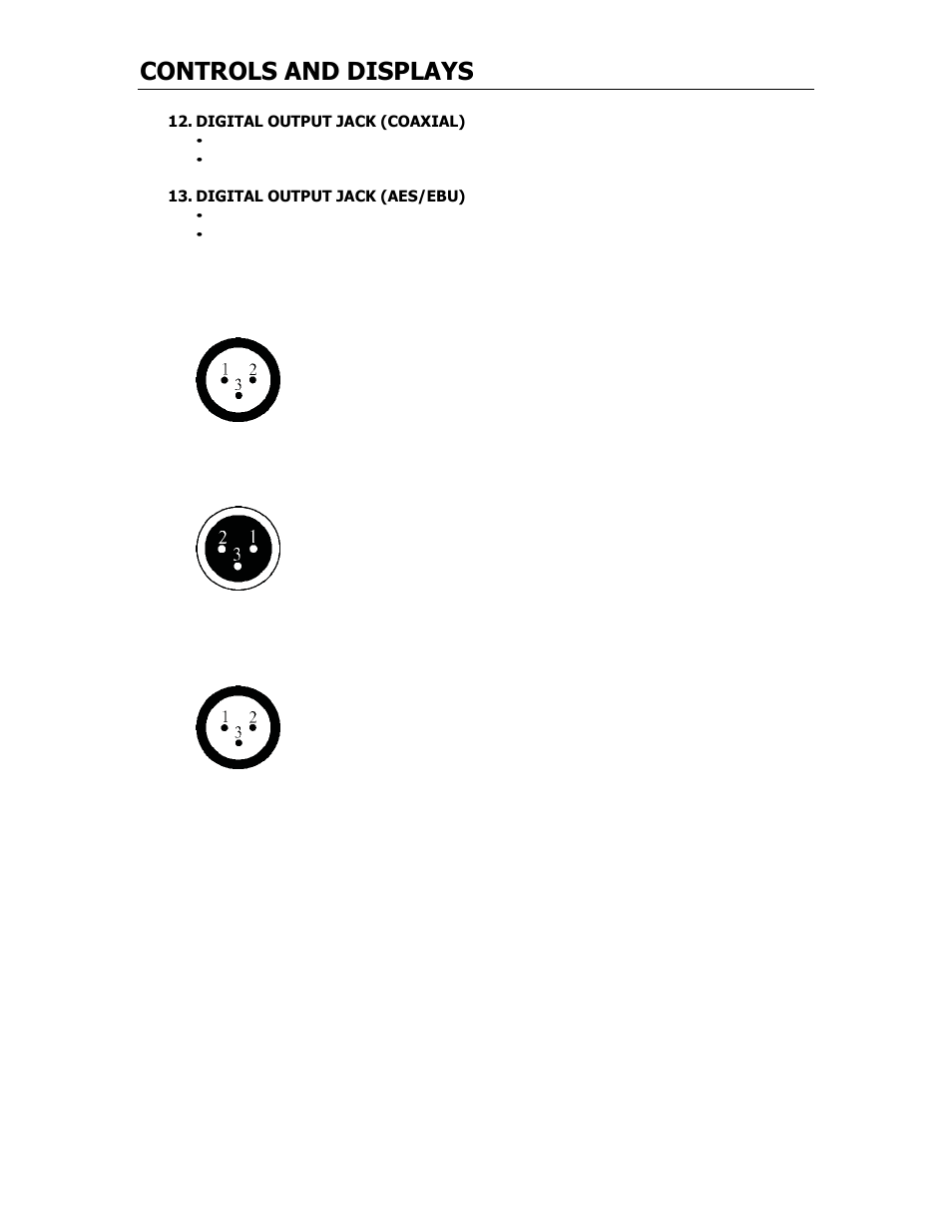 Controls and displays | Cary Audio Design CARY AUDIO CD 306 SACD User Manual | Page 13 / 26