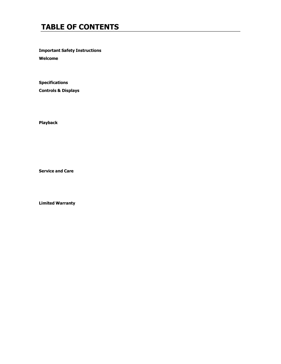 Cary Audio Design CARY AUDIO CD 306 SACD User Manual | Page 2 / 26