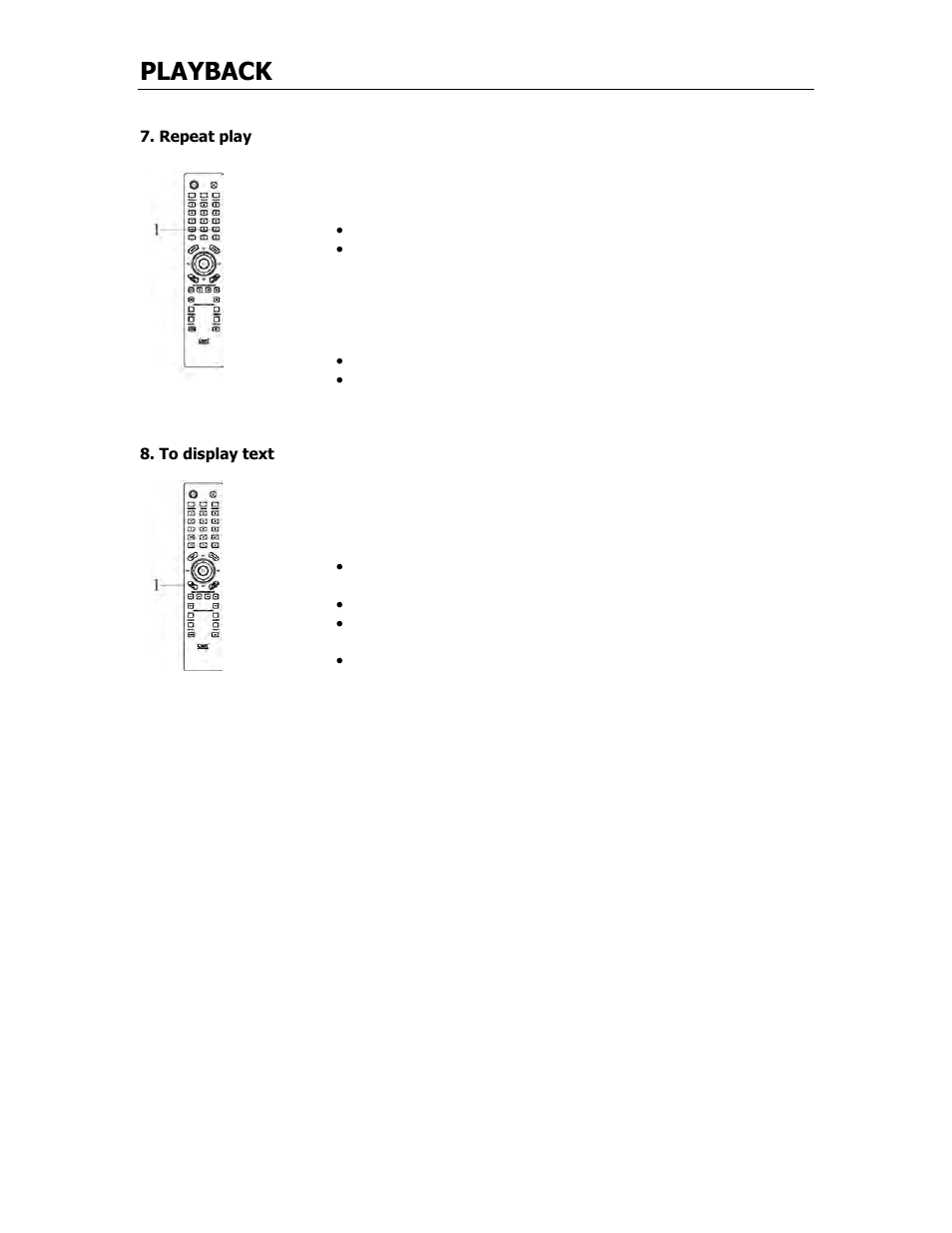 Playback | Cary Audio Design CARY AUDIO CD 306 SACD User Manual | Page 20 / 26