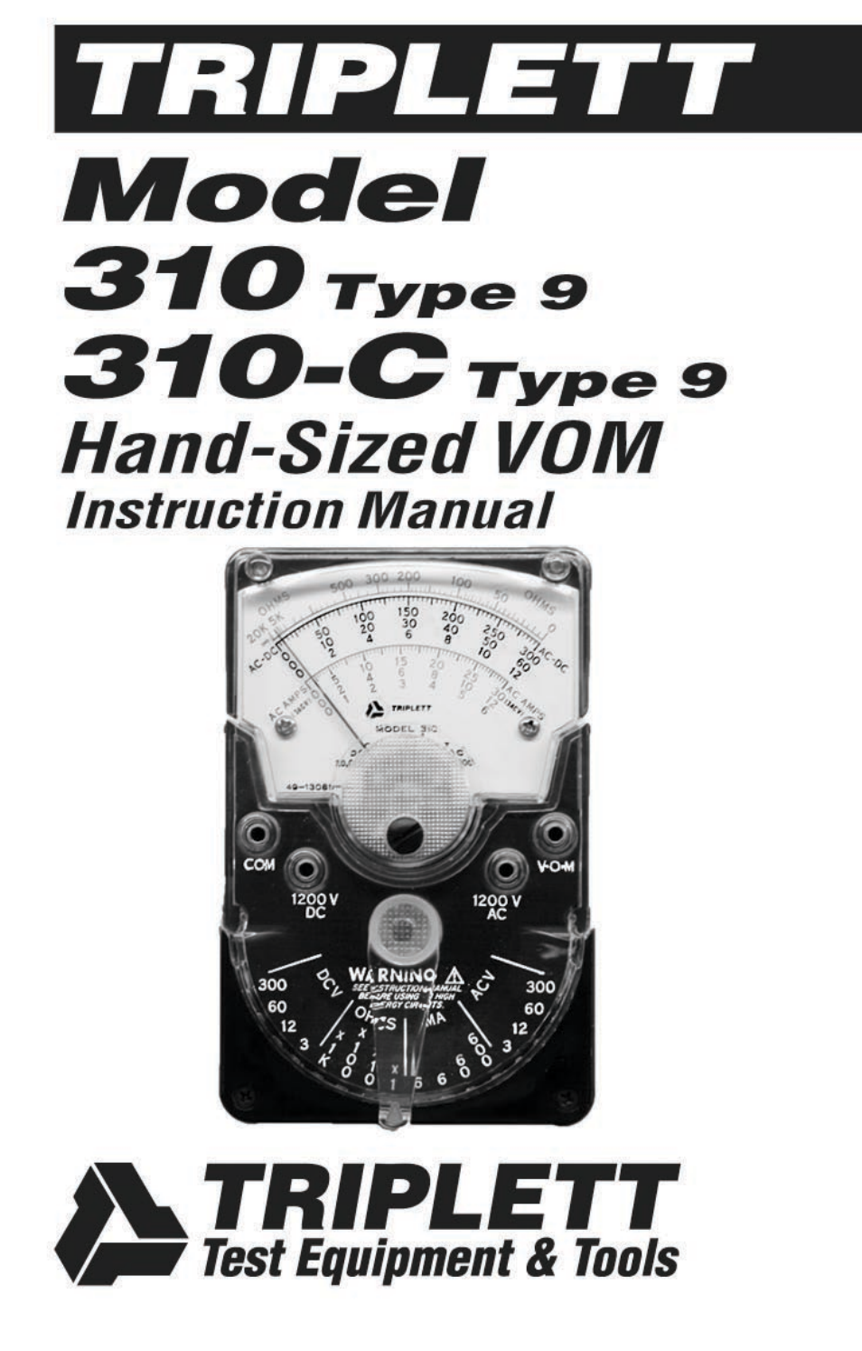 Triplett 310 User Manual | 34 pages