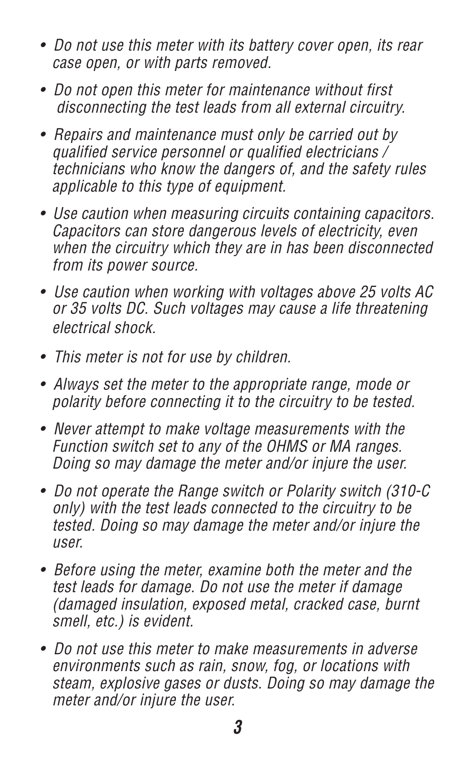 310 type 9_ 5 | Triplett 310 User Manual | Page 5 / 34