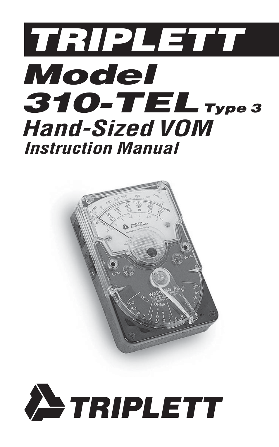 Triplett 310-TEL User Manual | 32 pages