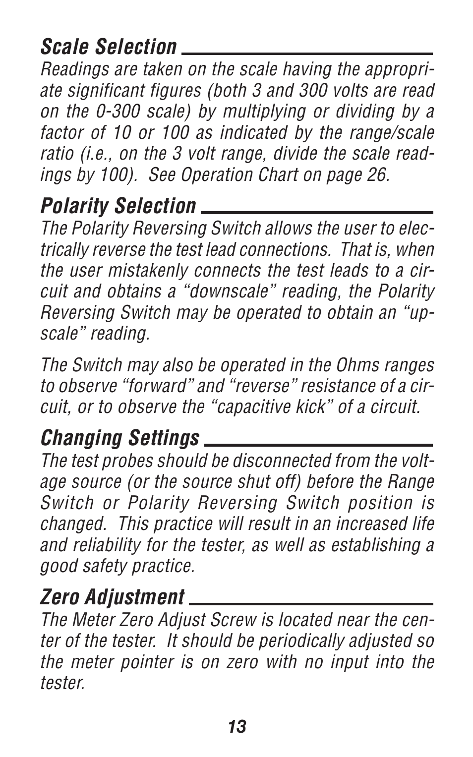 Triplett 310-TEL User Manual | Page 13 / 32