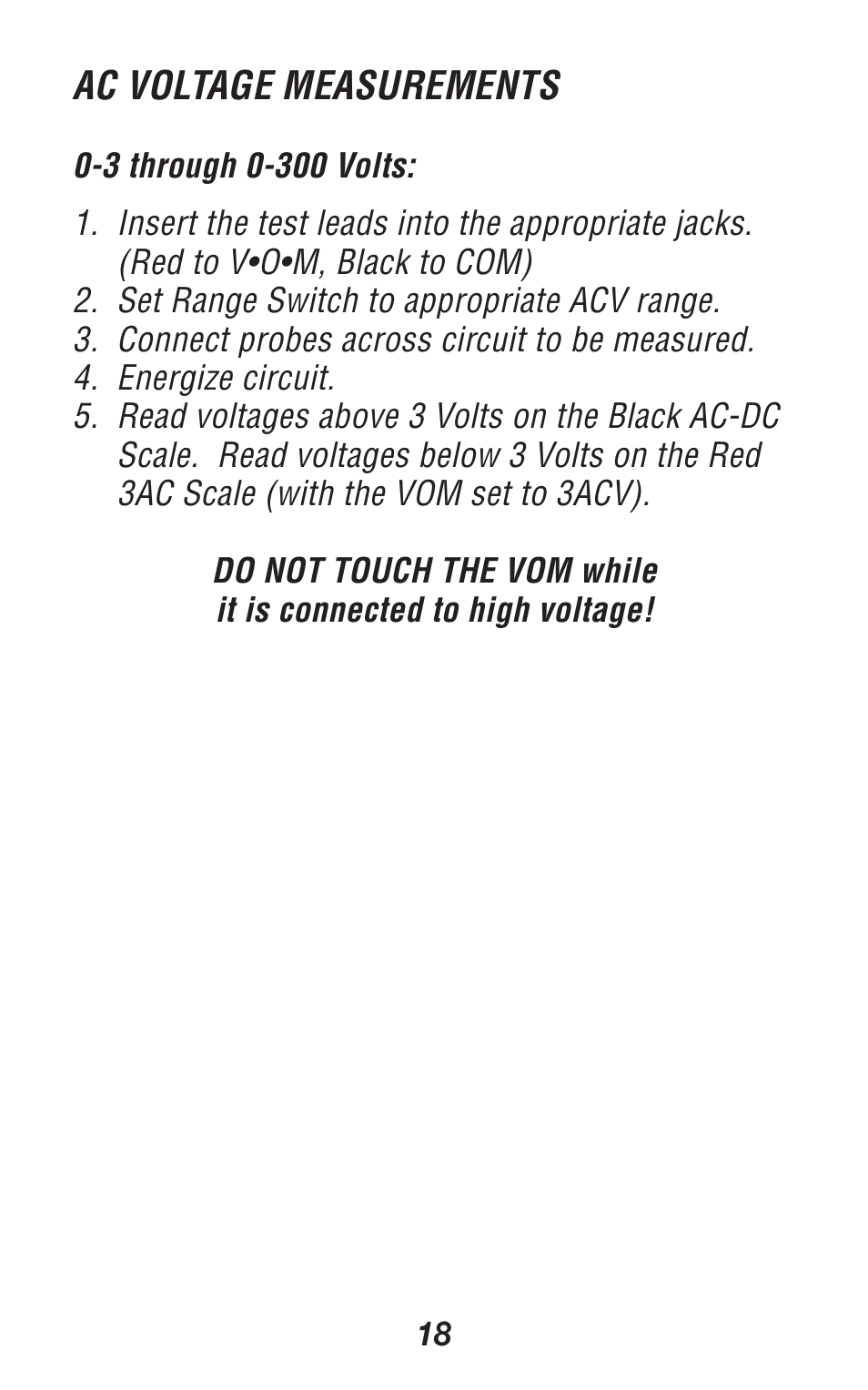 Triplett 310-TEL User Manual | Page 18 / 32