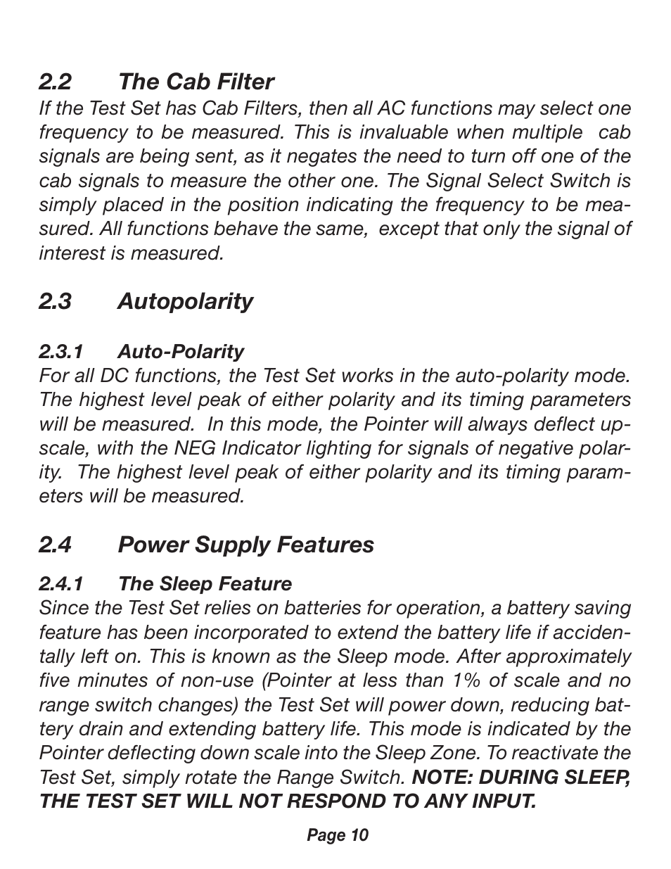 Triplett 2000 User Manual | Page 10 / 48
