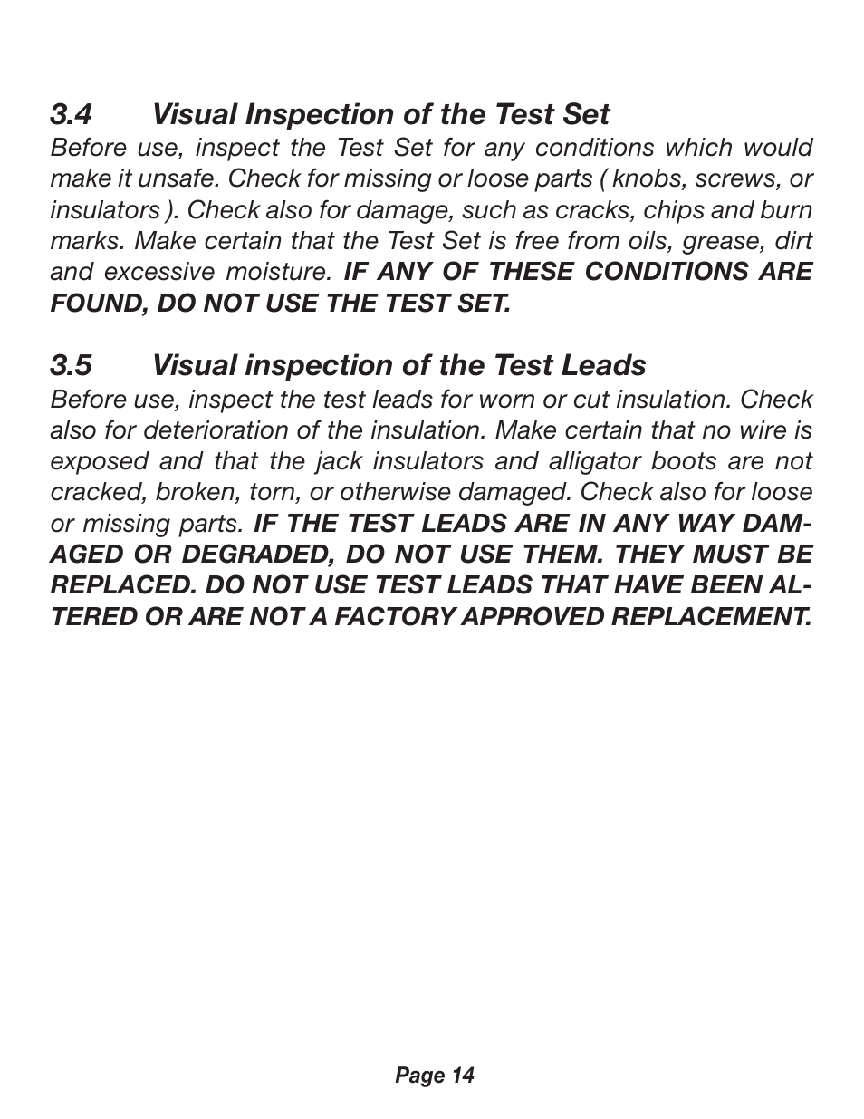 Triplett 2000 User Manual | Page 14 / 48