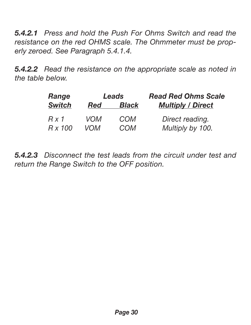 Triplett 2000 User Manual | Page 30 / 48