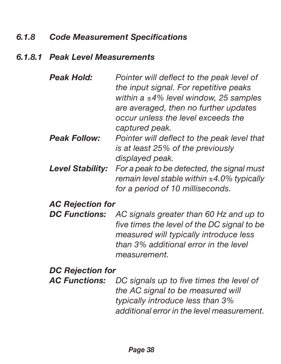 Triplett 2000 User Manual | Page 38 / 48