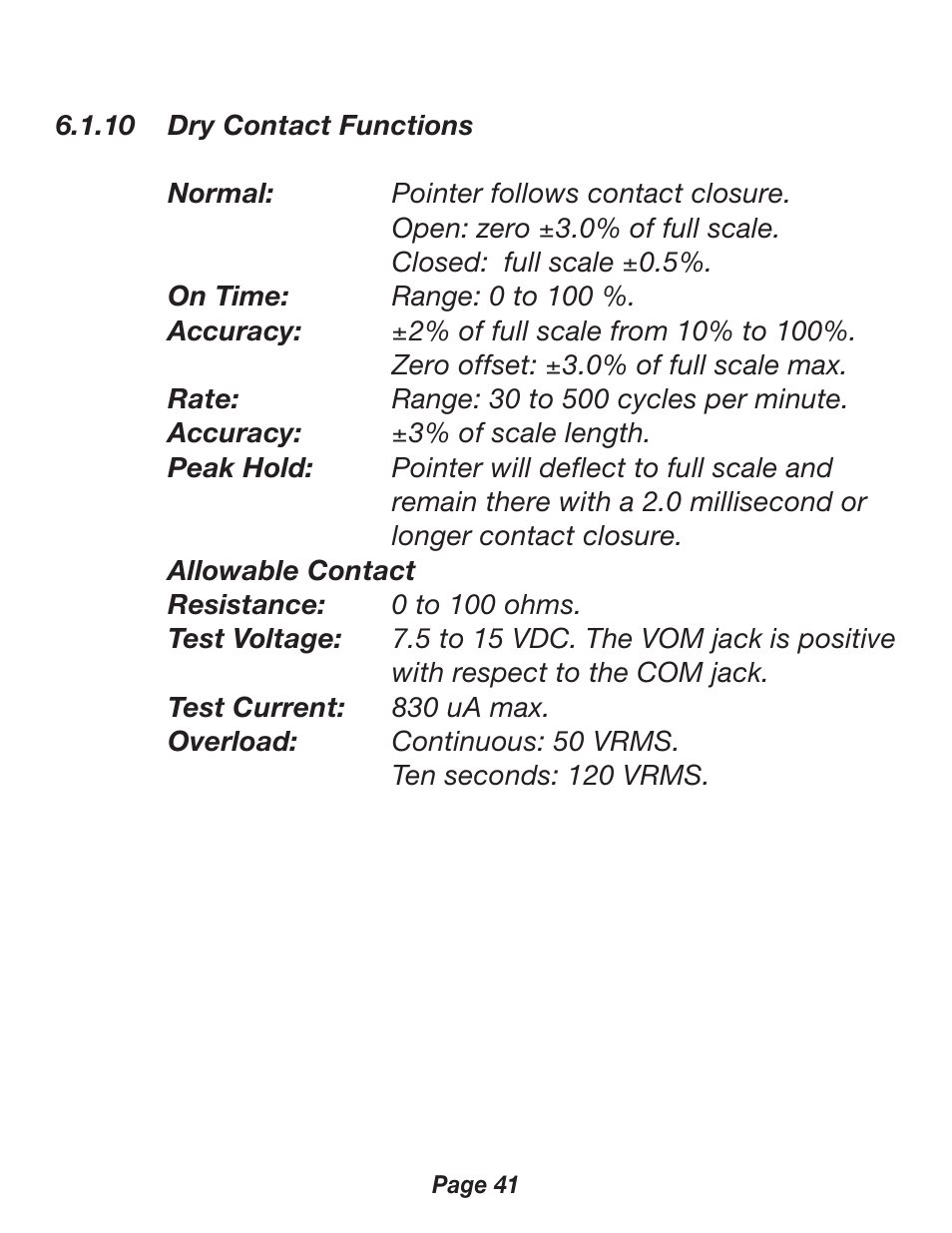 Triplett 2000 User Manual | Page 41 / 48