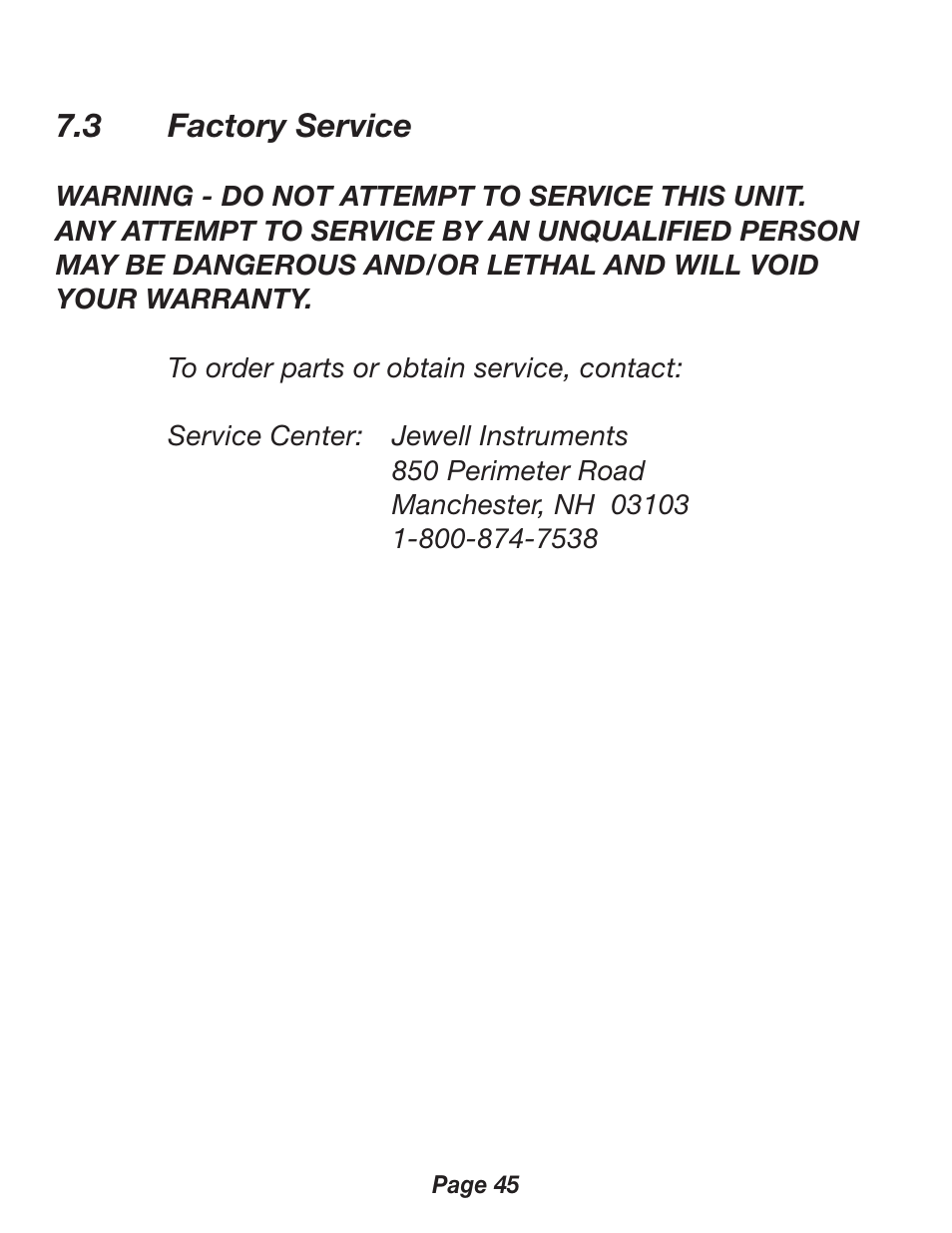 Triplett 2000 User Manual | Page 45 / 48