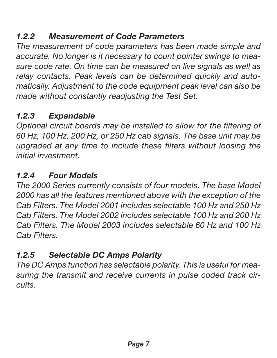 Triplett 2000 User Manual | Page 7 / 48
