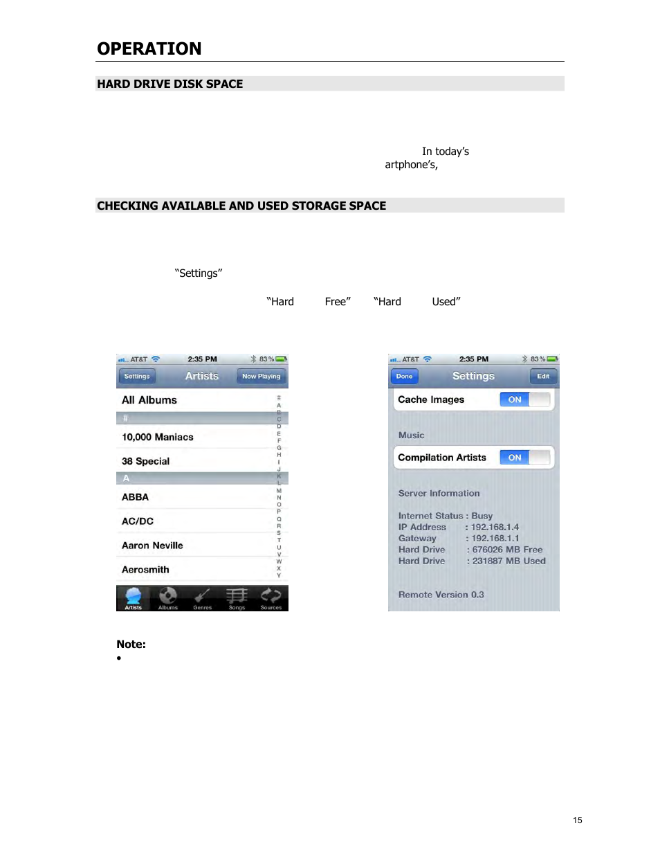 Operation | Cary Audio Design MS-1 User Manual | Page 16 / 63