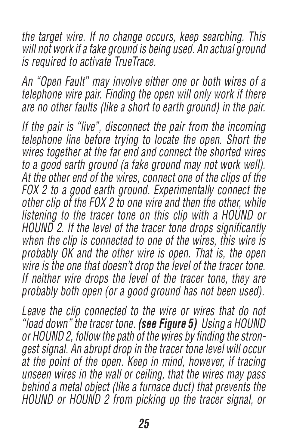 Triplett Fox 2 – PN: 3382 User Manual | Page 25 / 48