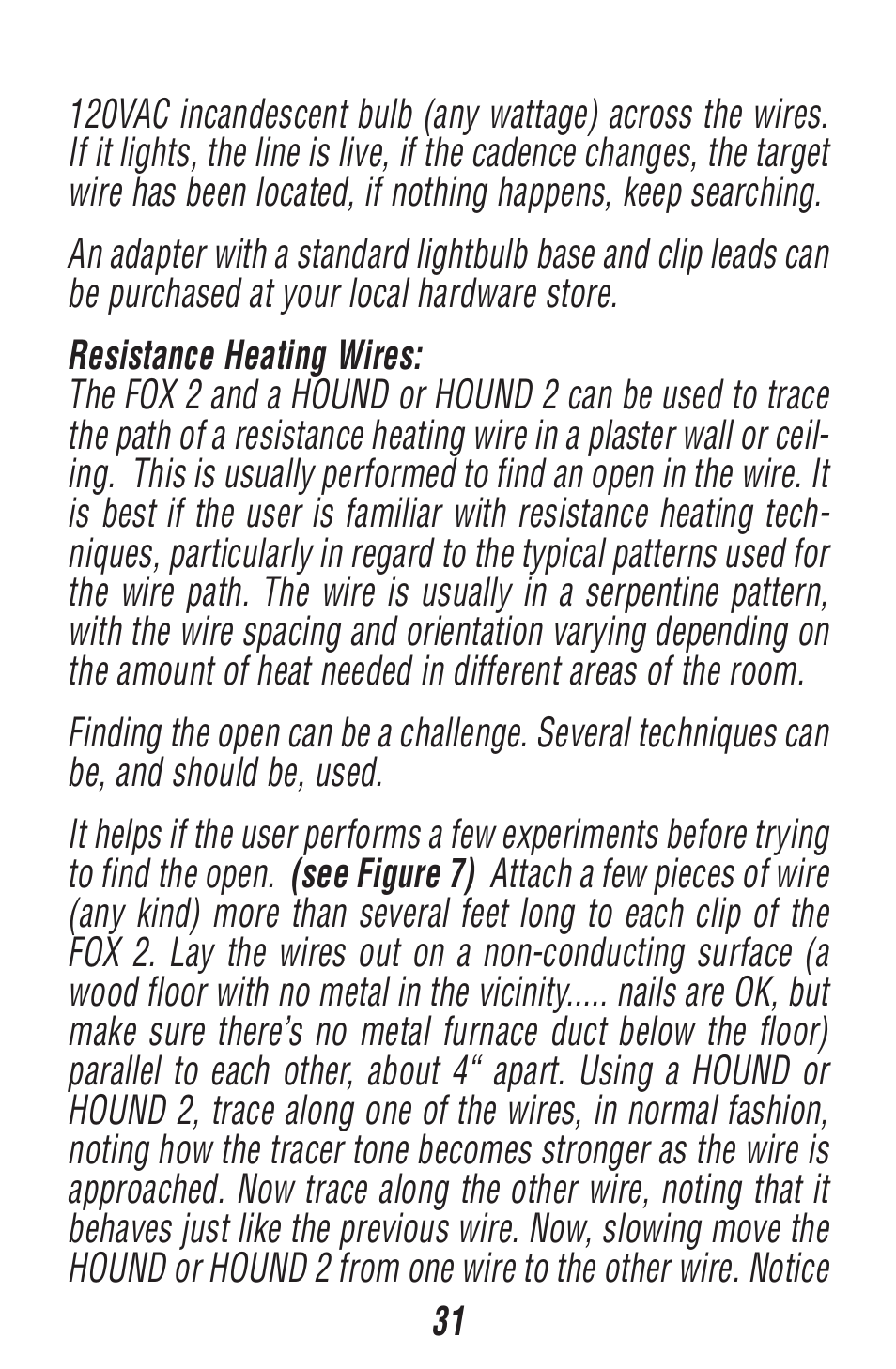 Triplett Fox 2 – PN: 3382 User Manual | Page 31 / 48