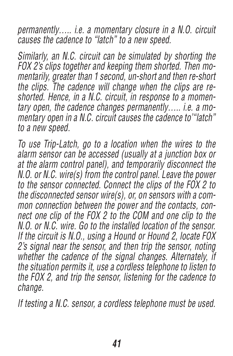 Triplett Fox 2 – PN: 3382 User Manual | Page 41 / 48