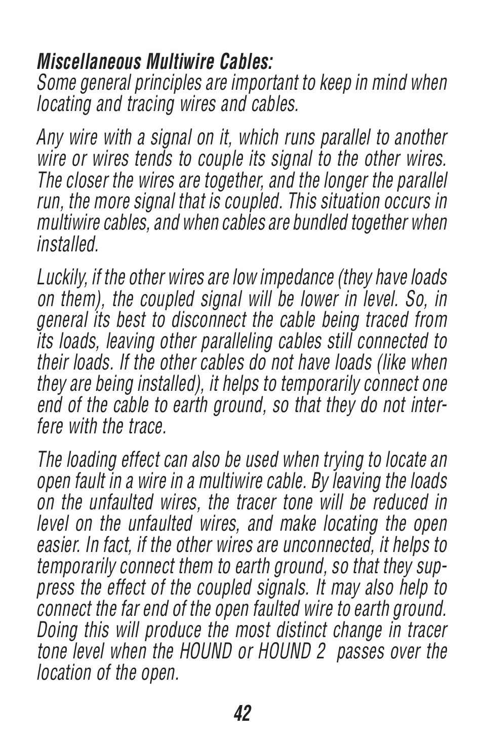 Triplett Fox 2 – PN: 3382 User Manual | Page 42 / 48