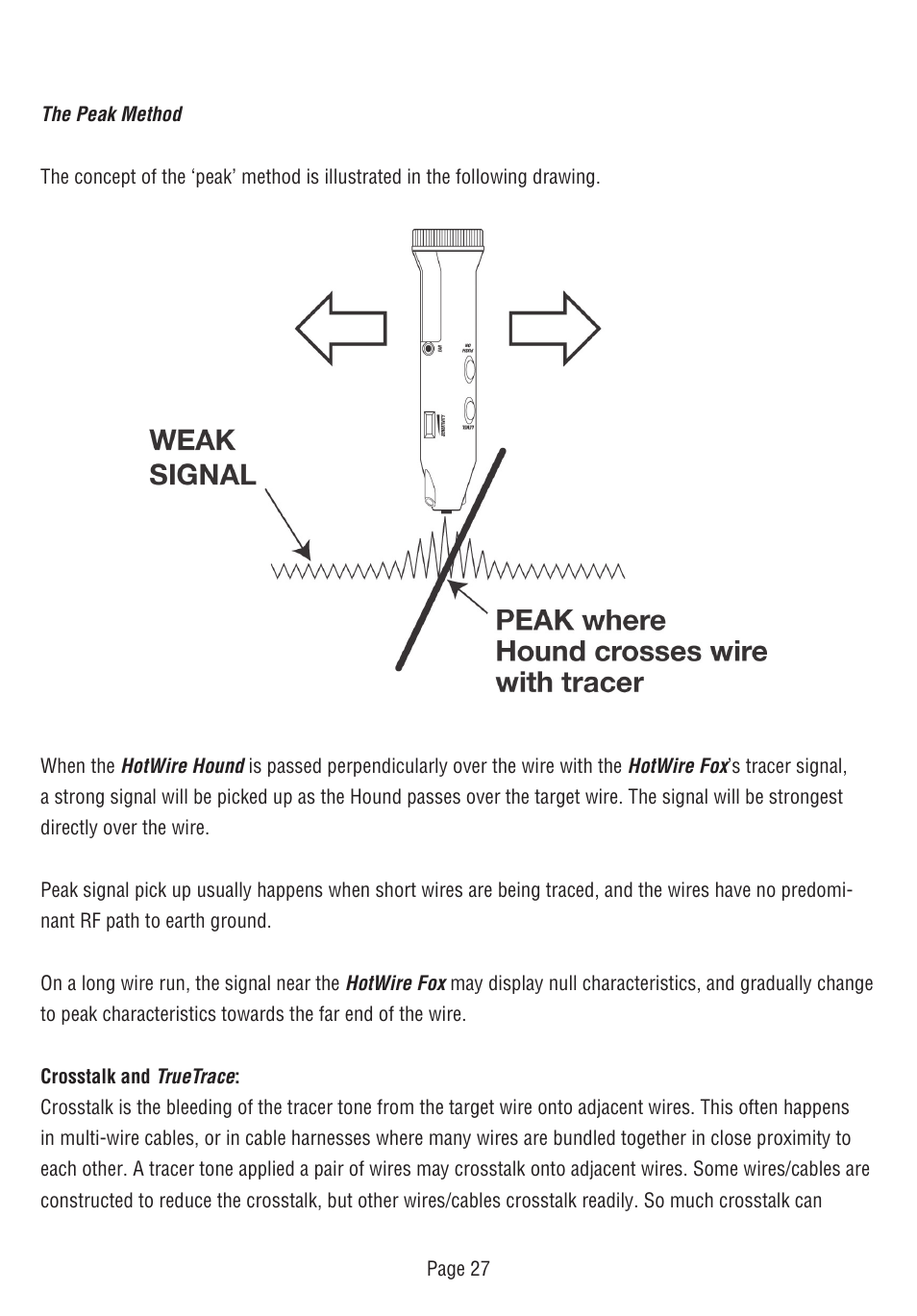 Triplett Fox & Hound HotWire – PN: 3388 User Manual | Page 28 / 35