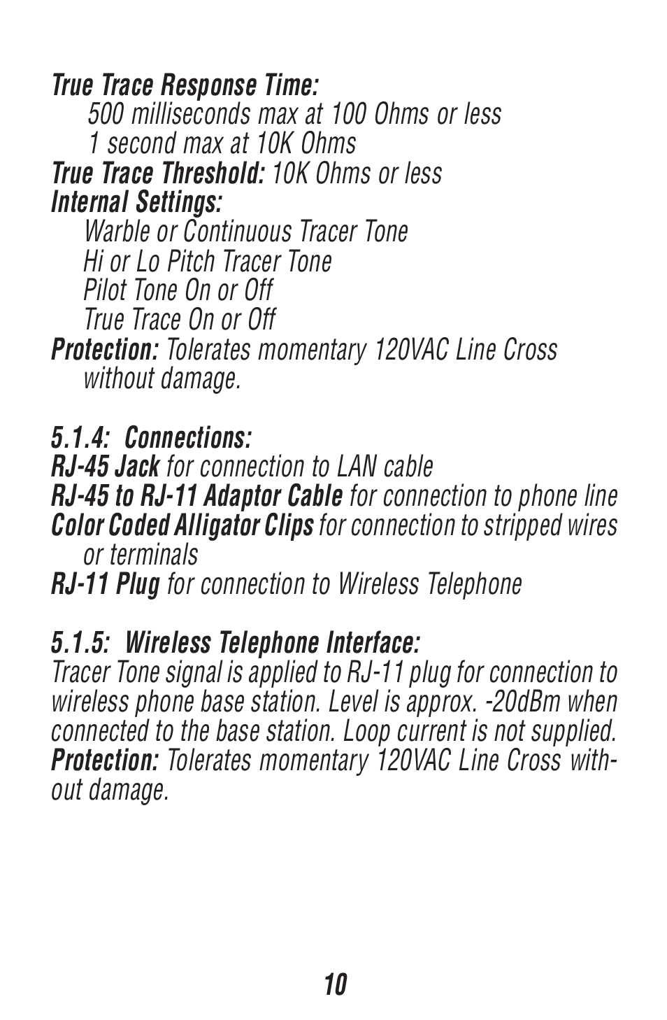 Triplett Fox 2 & Hound 3 – PN: 3399 User Manual | Page 10 / 64