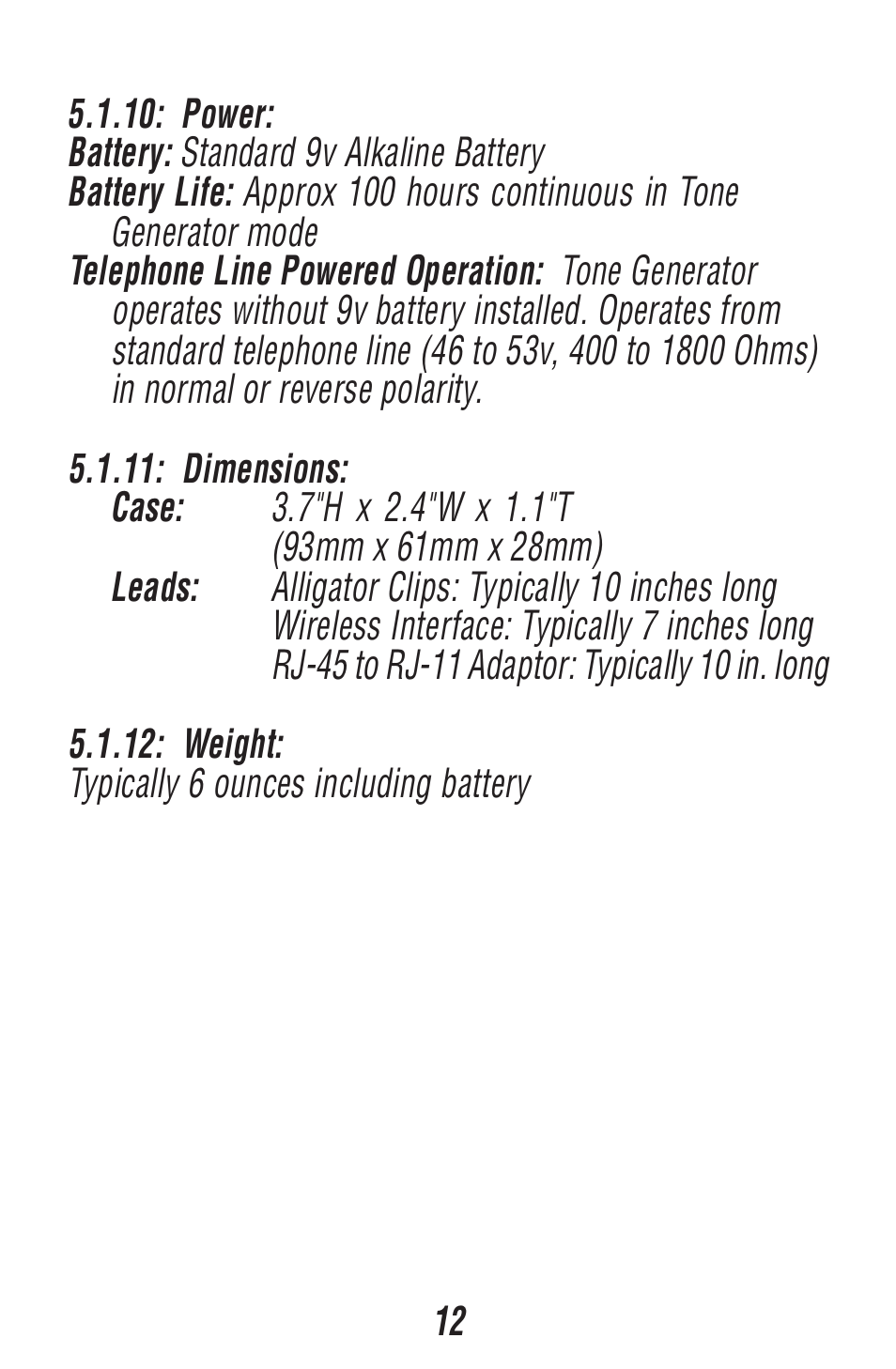 Triplett Fox 2 & Hound 3 – PN: 3399 User Manual | Page 12 / 64