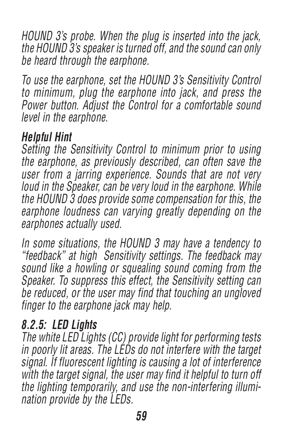 Triplett Fox 2 & Hound 3 – PN: 3399 User Manual | Page 59 / 64