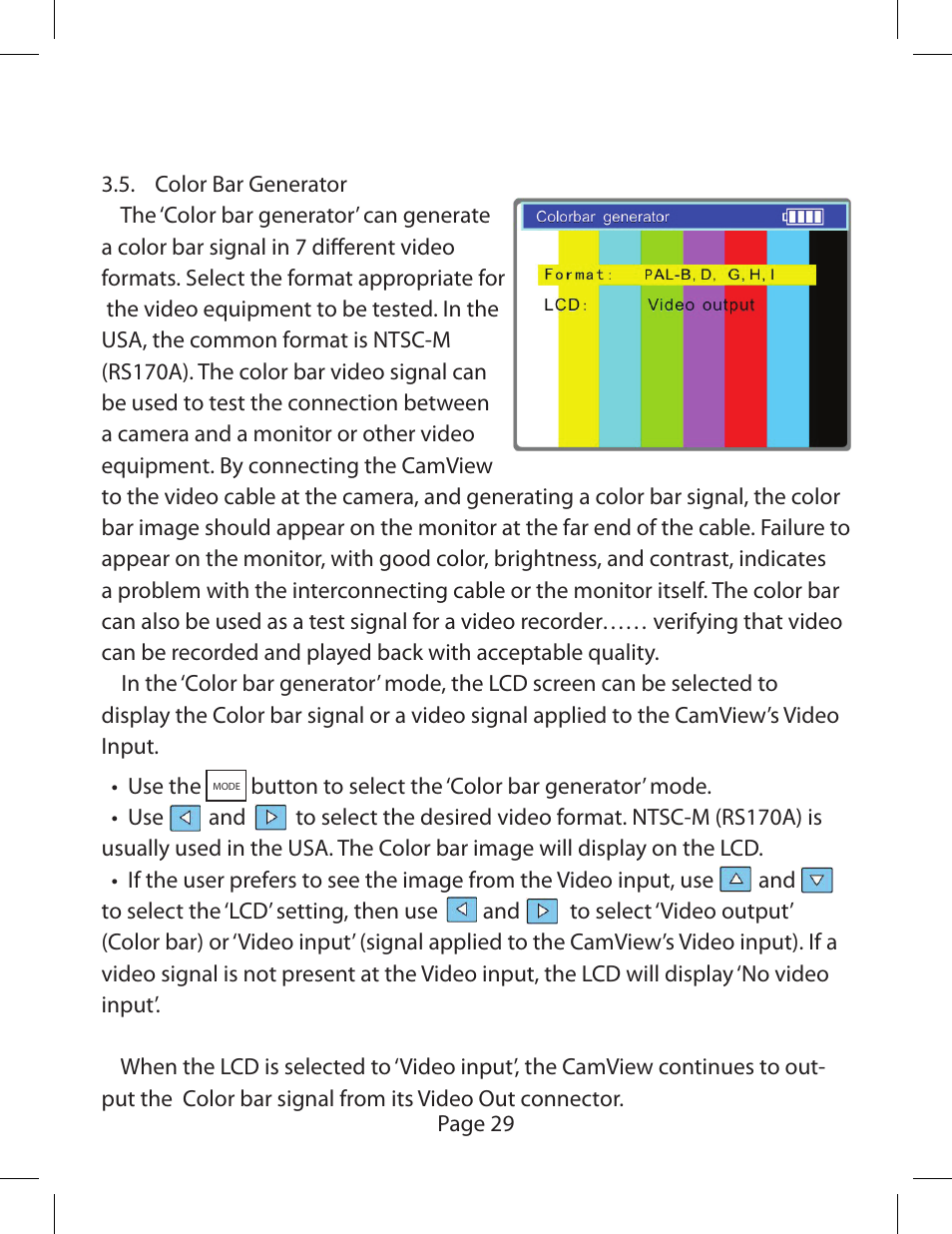 Triplett CamView PTZ – PN: 8000 User Manual | Page 31 / 44