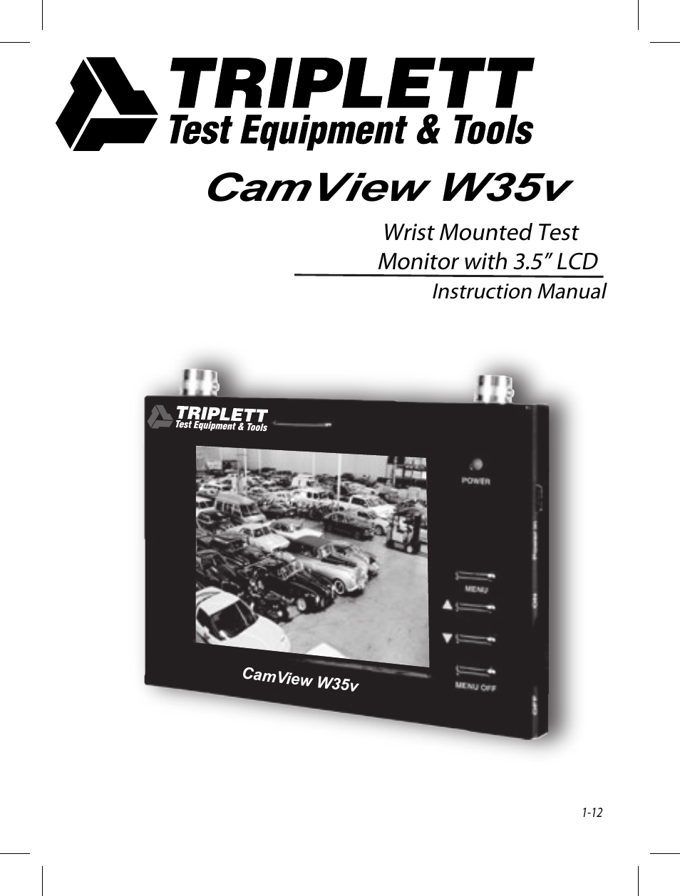 Triplett CamView W35v – PN: 8055 User Manual | 32 pages