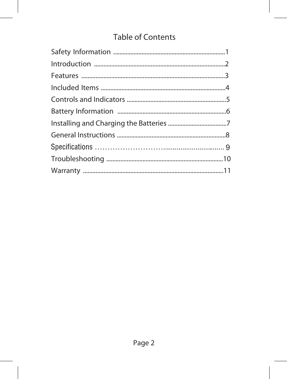 Triplett CamView W35v – PN: 8055 User Manual | Page 3 / 32