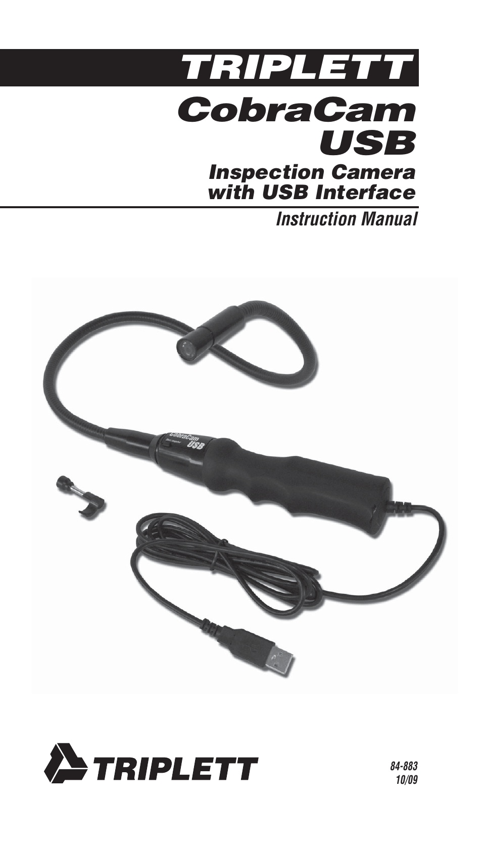 Triplett CobraCam USB – PN: 8100 User Manual | 8 pages