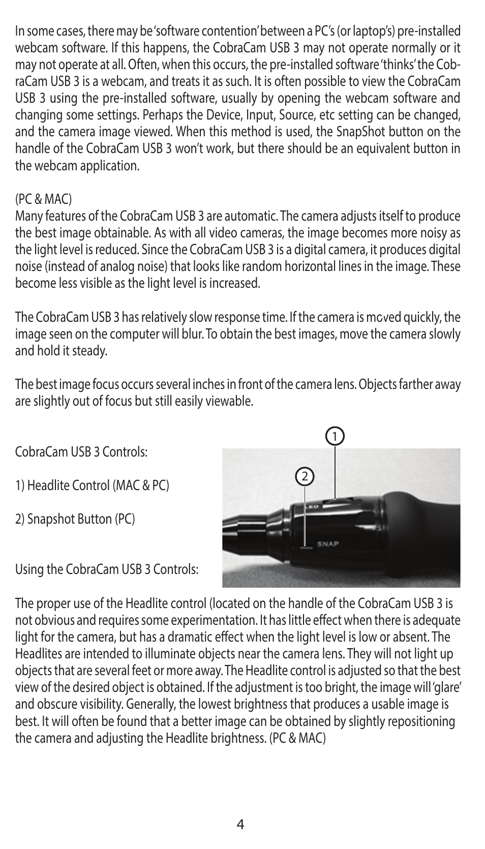 Triplett CobraCam USB III – PN: 8106 User Manual | Page 5 / 10