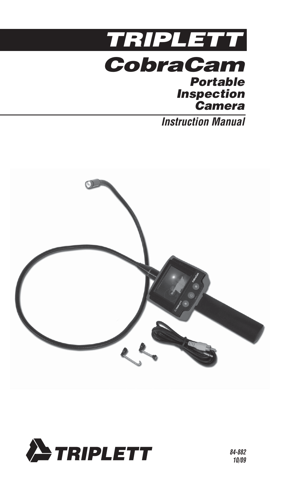 Triplett CobraCam – PN: 8110 User Manual | 8 pages