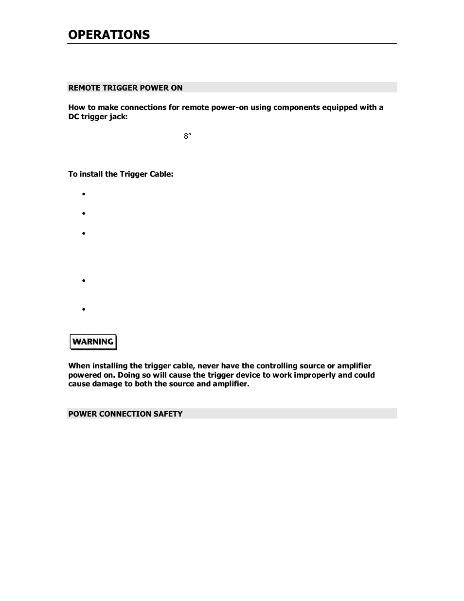 Operations | Cary Audio Design 7.25 User Manual | Page 14 / 23