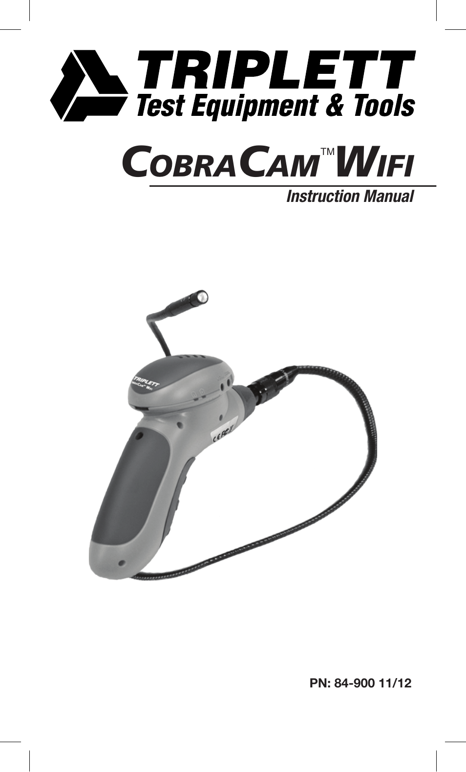 Triplett CobraCam Wifi – PN: 8120 User Manual | 12 pages