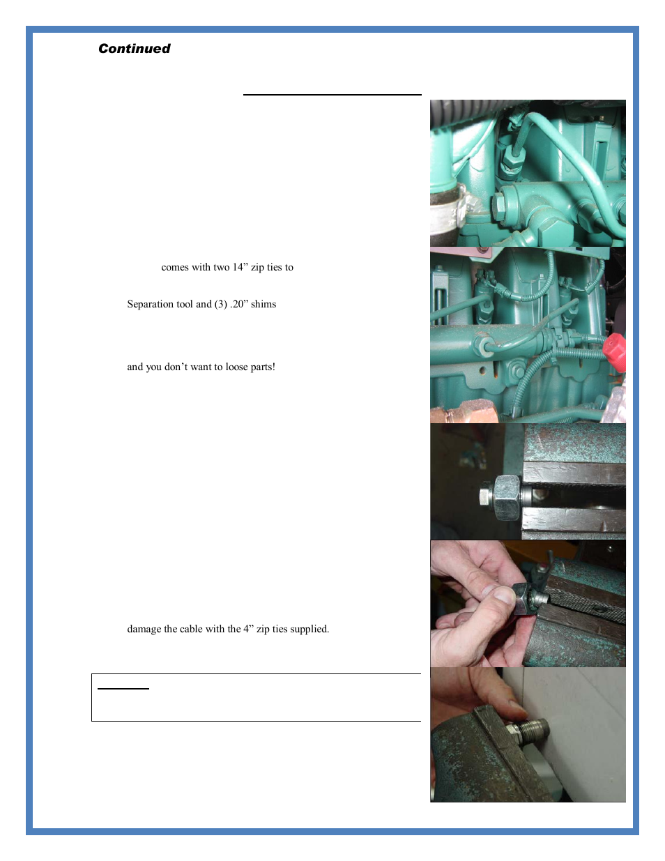 Instructions for installation | TS Performance 3111201 User Manual | Page 2 / 4