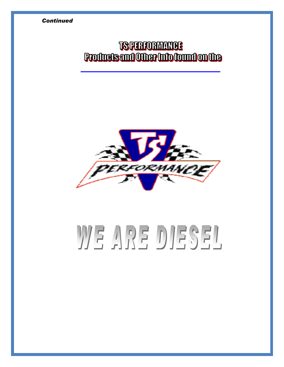 TS Performance 3111201 User Manual | Page 4 / 4