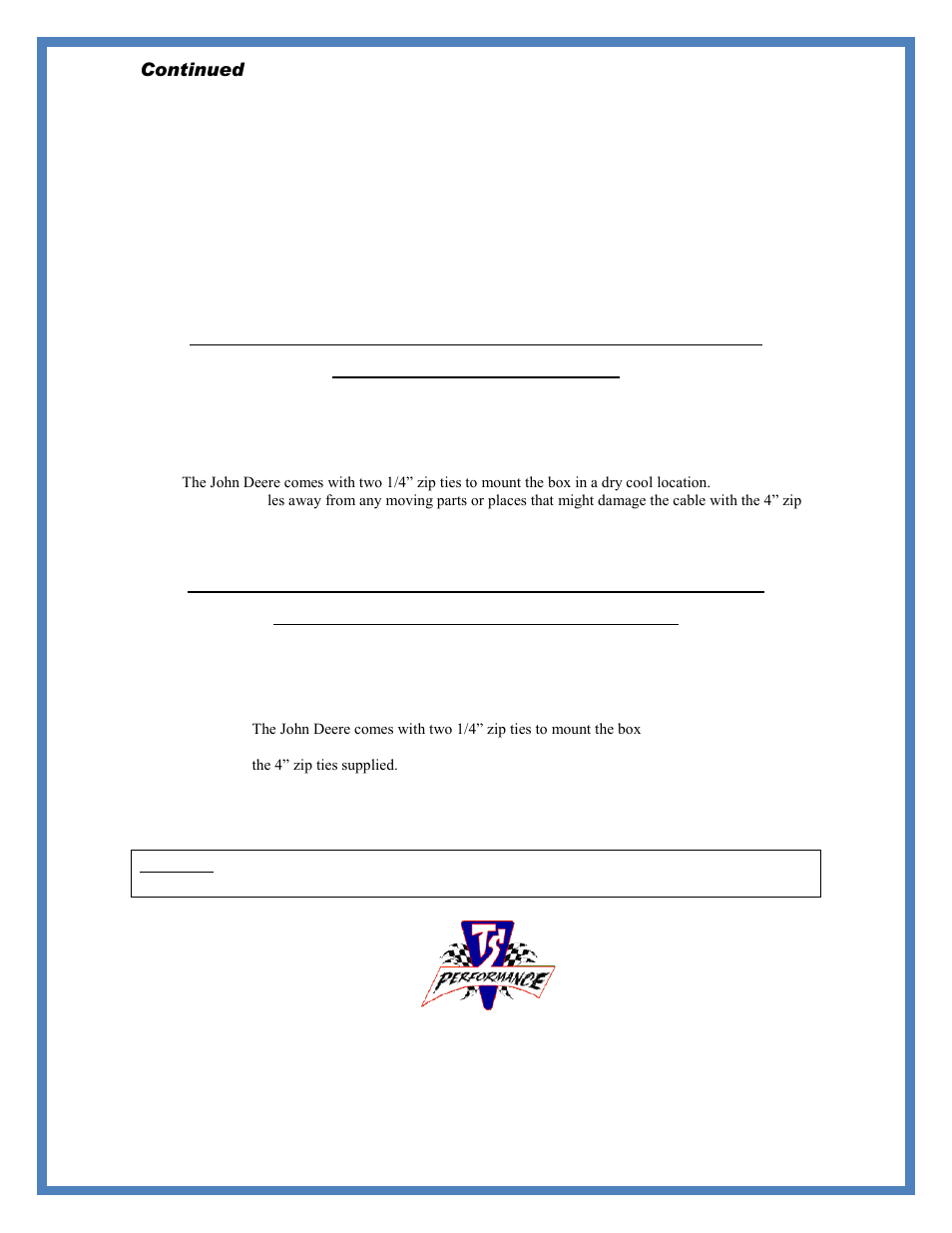 TS Performance 4110104 User Manual | Page 2 / 4