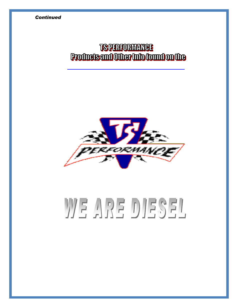 TS Performance 4110201 User Manual | Page 4 / 4