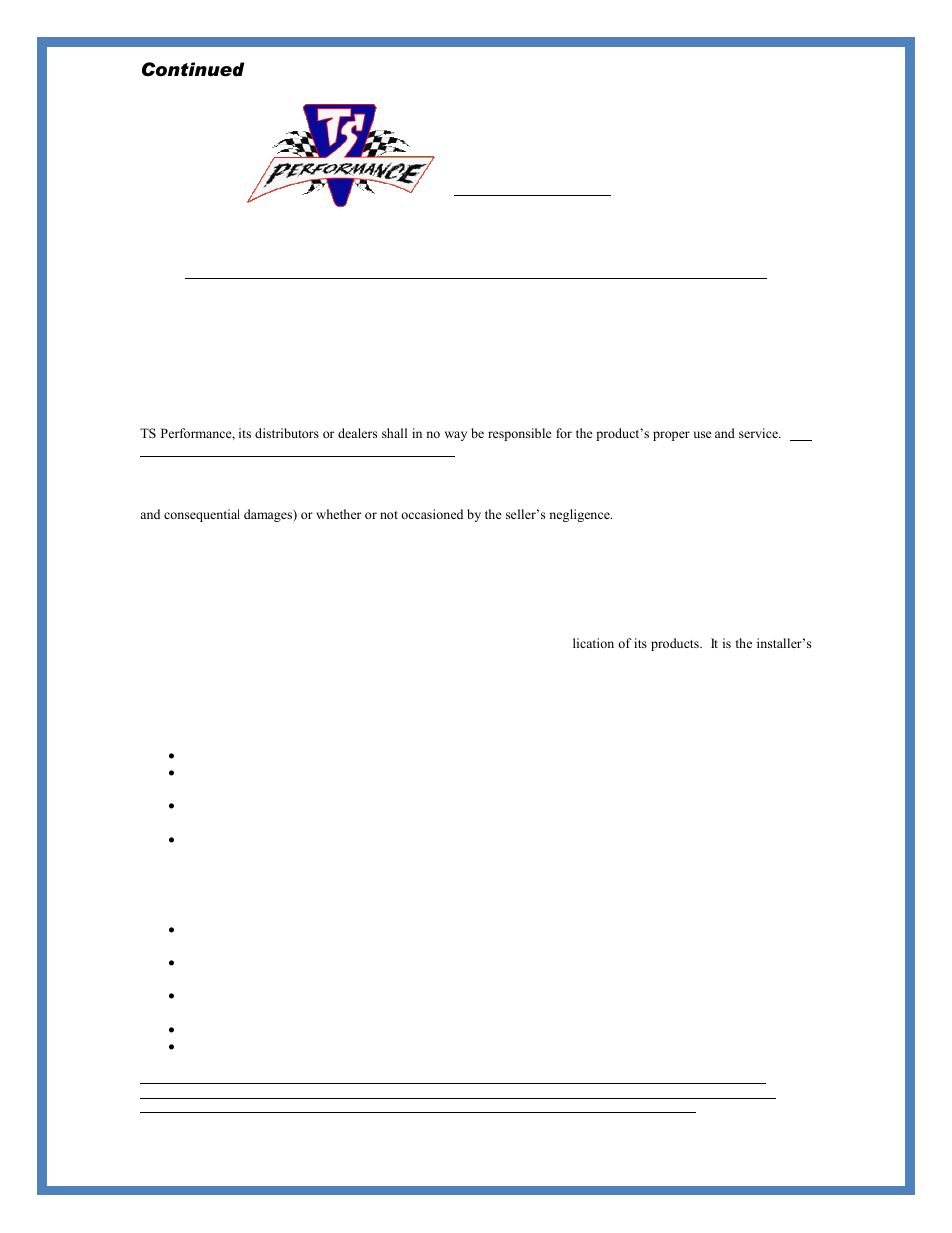TS Performance 4110401 User Manual | Page 3 / 4