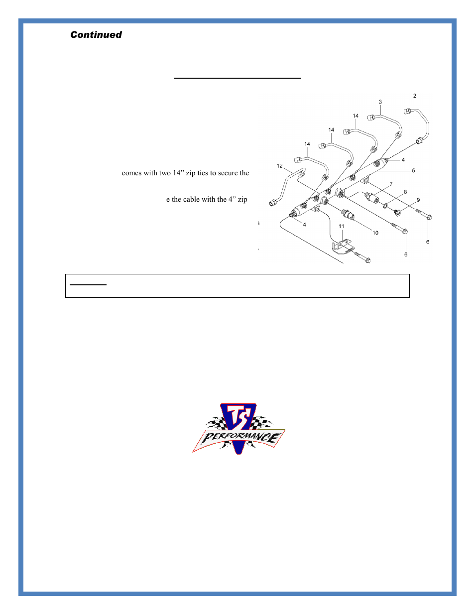Instructions for installation | TS Performance 4110502 User Manual | Page 2 / 4