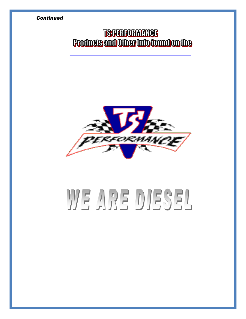 TS Performance 4110801 User Manual | Page 3 / 4