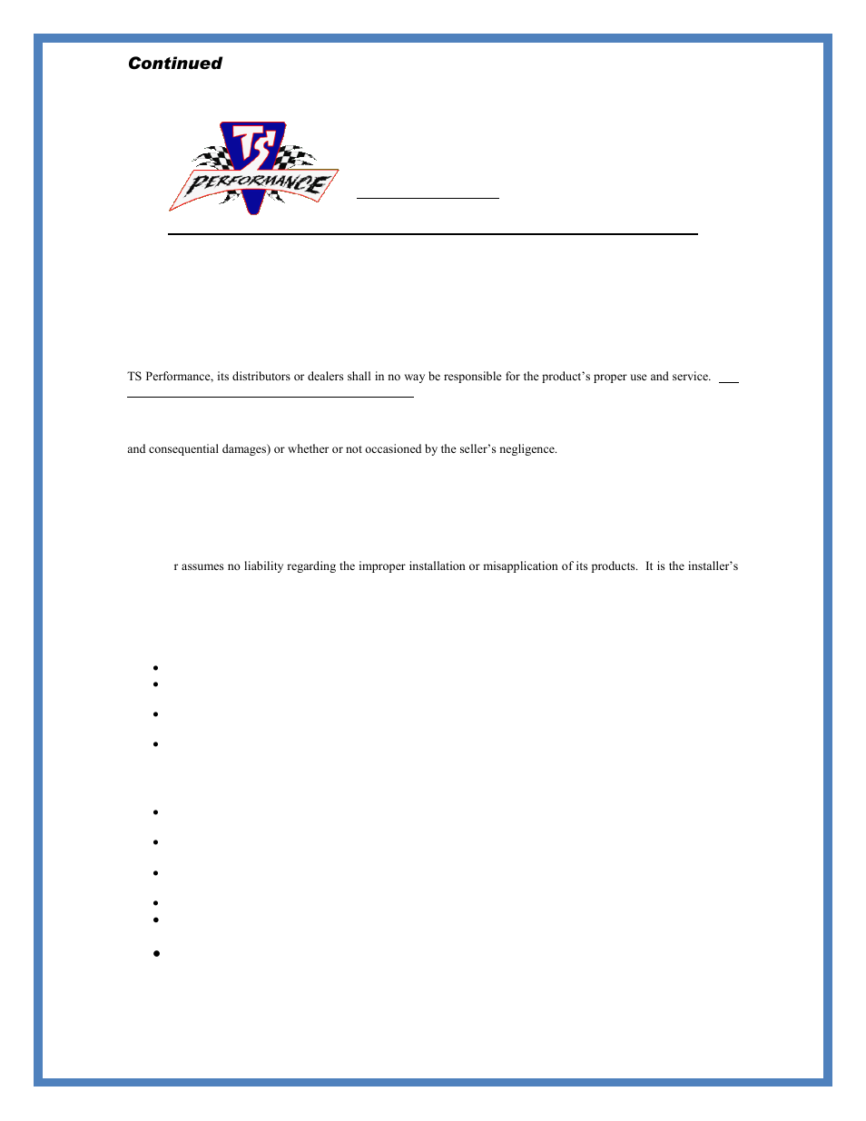 TS Performance 4110803 User Manual | Page 4 / 5