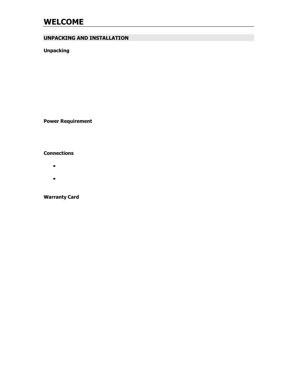 Welcome | Cary Audio Design CD-500 User Manual | Page 6 / 23