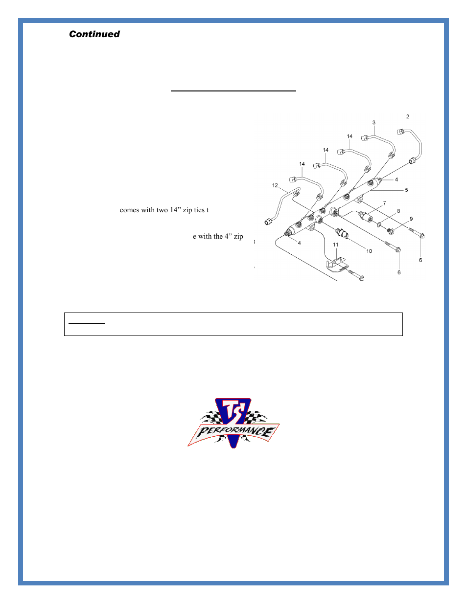 Instructions for installation | TS Performance 4110802 User Manual | Page 2 / 4