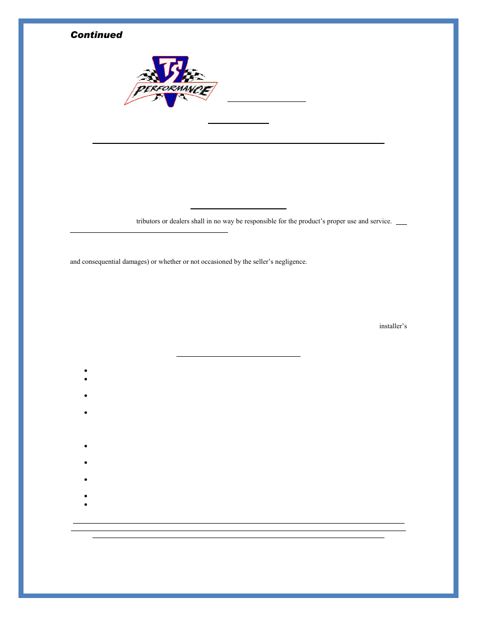 TS Performance 1110201 User Manual | Page 4 / 4